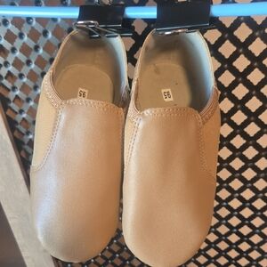 Tan Kids Slip-On Shoes